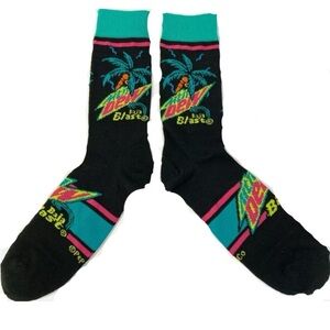 Mtn Dew men’s crew socks 6-12